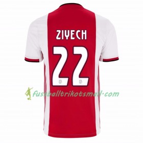 Fußballtrikots Ajax Amsterdam Hakim Ziyech 22 2019-2020 Kurzarm Heimtrikotsatz kaufen